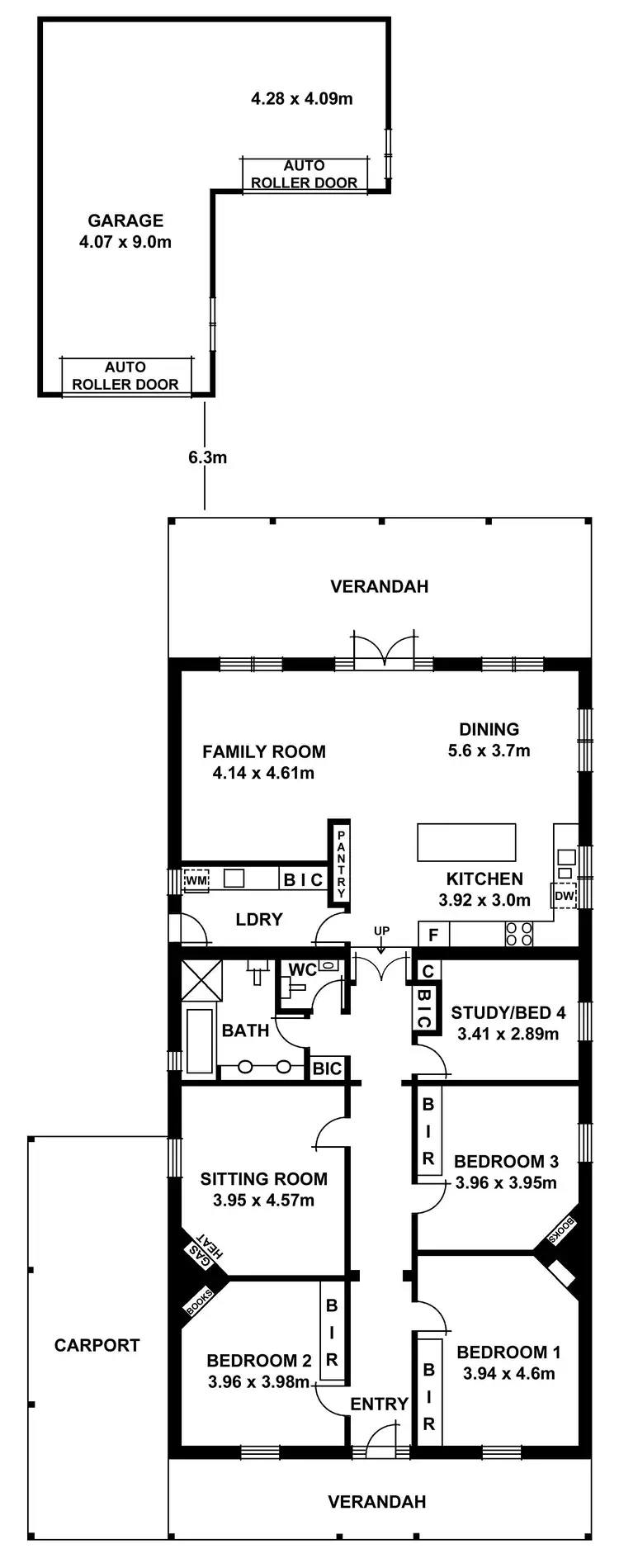 Floorplan of Homely house listing, 43 Fuller Street, Walkerville SA 5081