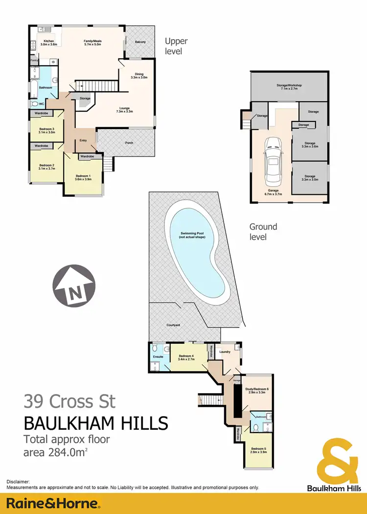 Floorplan of Homely house listing, 39 Cross Street, Baulkham Hills NSW 2153