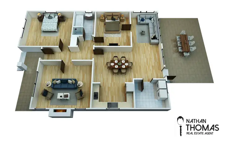 Floorplan of Homely house listing, 53 Wyangan Avenue, Griffith NSW 2680