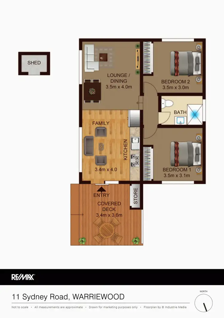 Floorplan of Homely house listing, 11 Sydney Rd, Warriewood NSW 2102