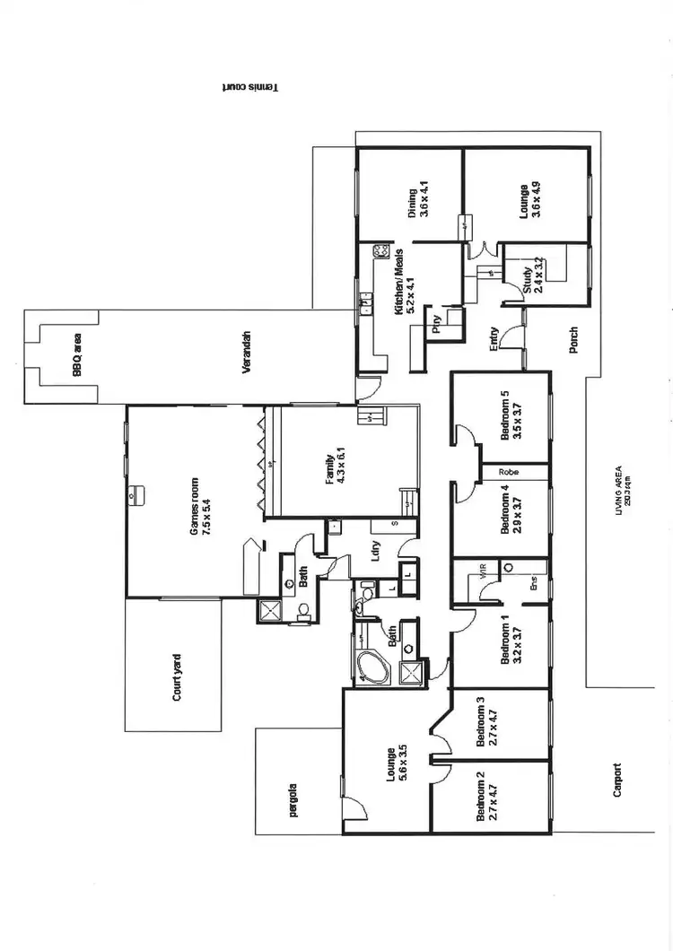 Floorplan of Homely house listing, 27 Mutton Road, Monash SA 5342
