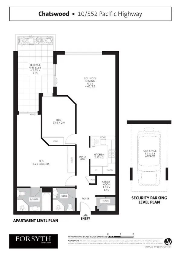 Floorplan of Homely unit listing, 10/552 Pacific Highway, Chatswood NSW 2067