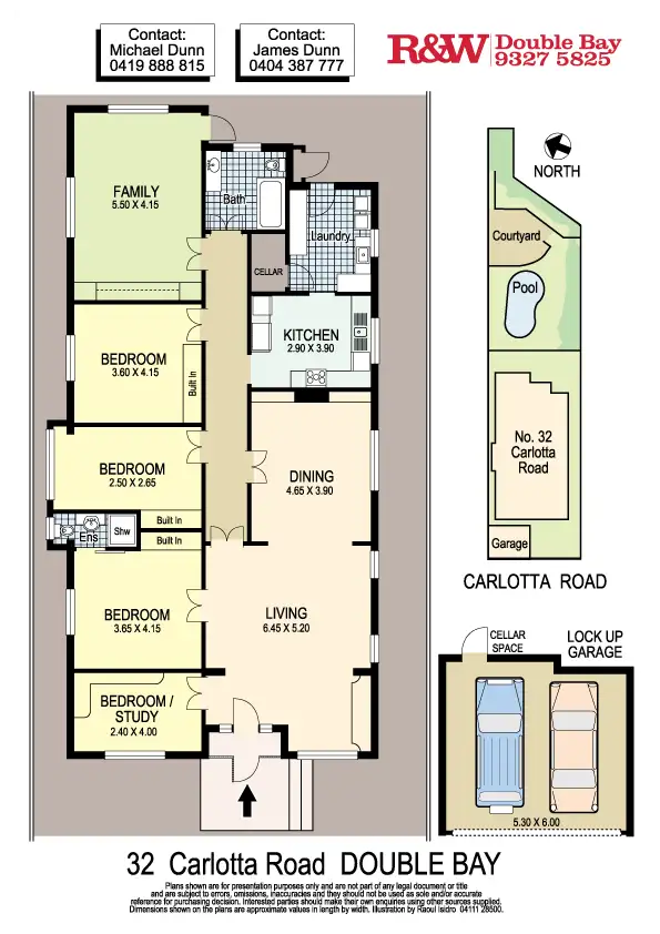 Floorplan of Homely house listing, 32 Carlotta Road, Double Bay NSW 2028