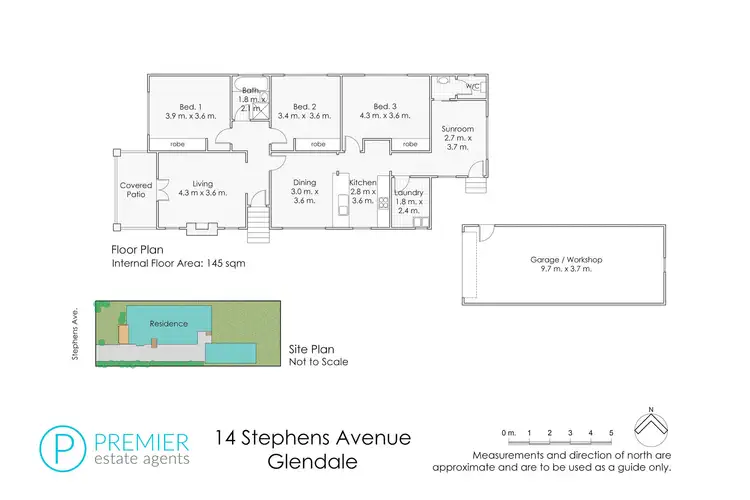 Floorplan of Homely house listing, 14 Stephens Avenue, Glendale NSW 2285