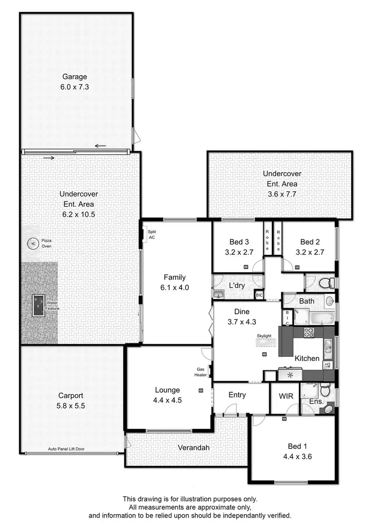 Floorplan of Homely house listing, 44 Parawae Road, Salisbury Plain SA 5109