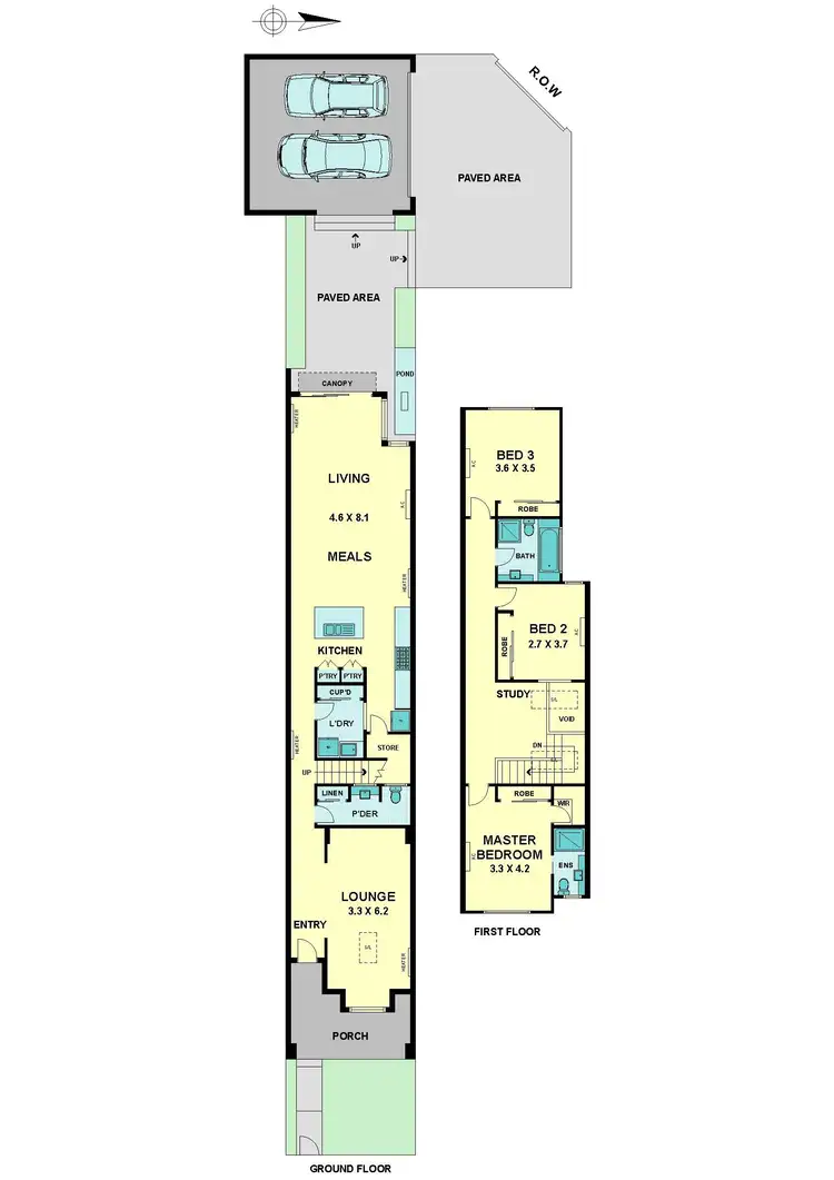Floorplan of Homely house listing, 103A McPherson Street, Essendon VIC 3040