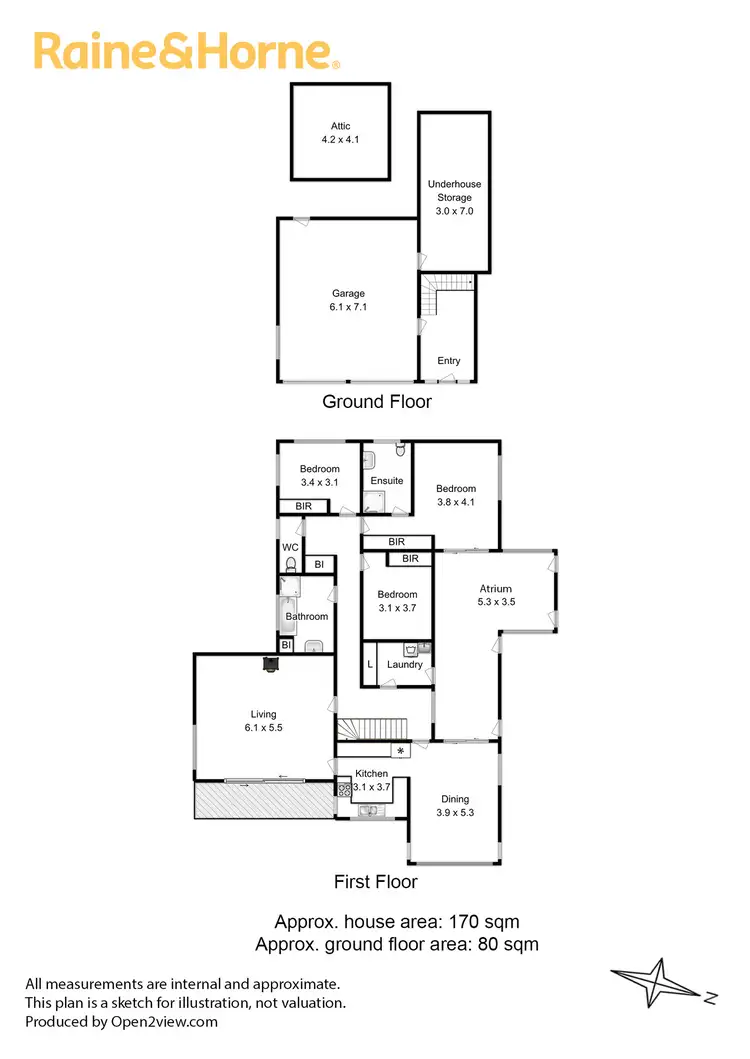 Floorplan of Homely house listing, 10 Timbertop Drive, Blackmans Bay TAS 7052