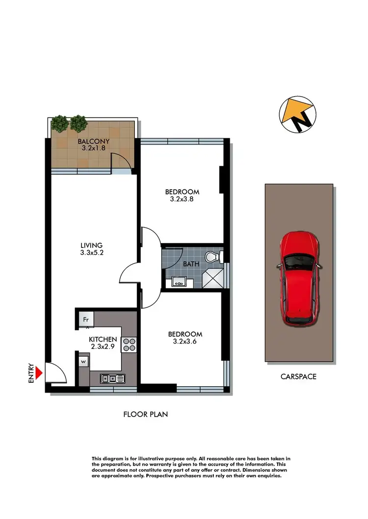 Floorplan of Homely apartment listing, 29/19 Stanley Street, Woollahra NSW 2025