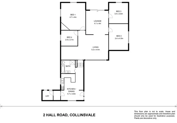 Floorplan of Homely house listing, 2 Hall Road, Collinsvale TAS 7012