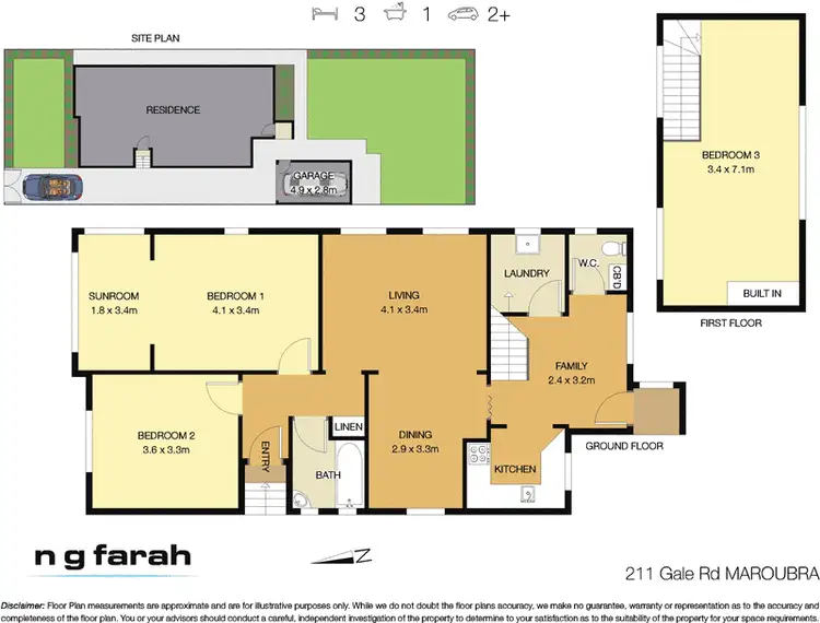 Floorplan of Homely house listing, 211 Gale Road, Maroubra NSW 2035