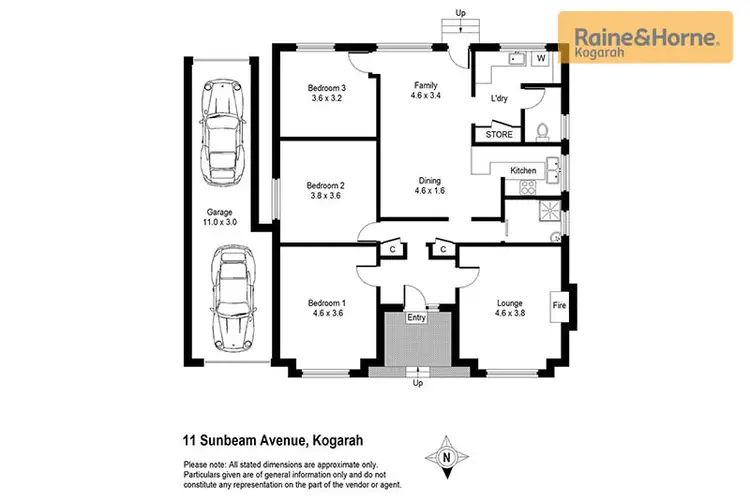 Floorplan of Homely house listing, 11 Sunbeam Avenue, Kogarah NSW 2217