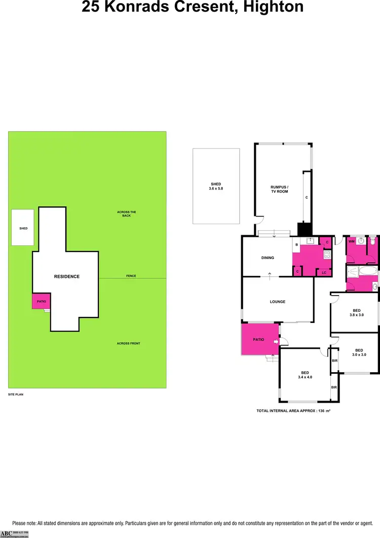 Floorplan of Homely house listing, 25 Konrads Crescent, Highton VIC 3216