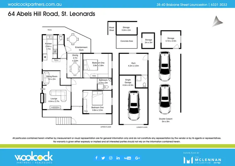 Floorplan of Homely house listing, 64 Abels Hill Road, St Leonards TAS 7250