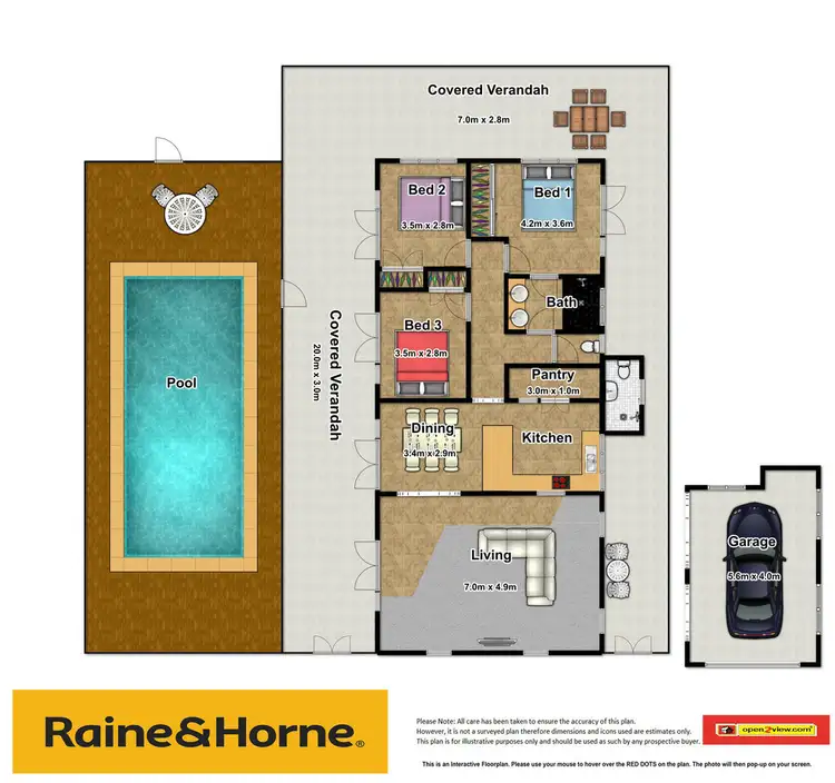 Floorplan of Homely house listing, 4 Nautilus Street, Port Douglas QLD 4877