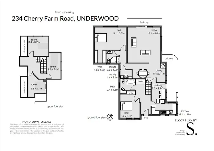 Floorplan of Homely house listing, Lot 2/234 Cherry Farm Road, Underwood TAS 7268
