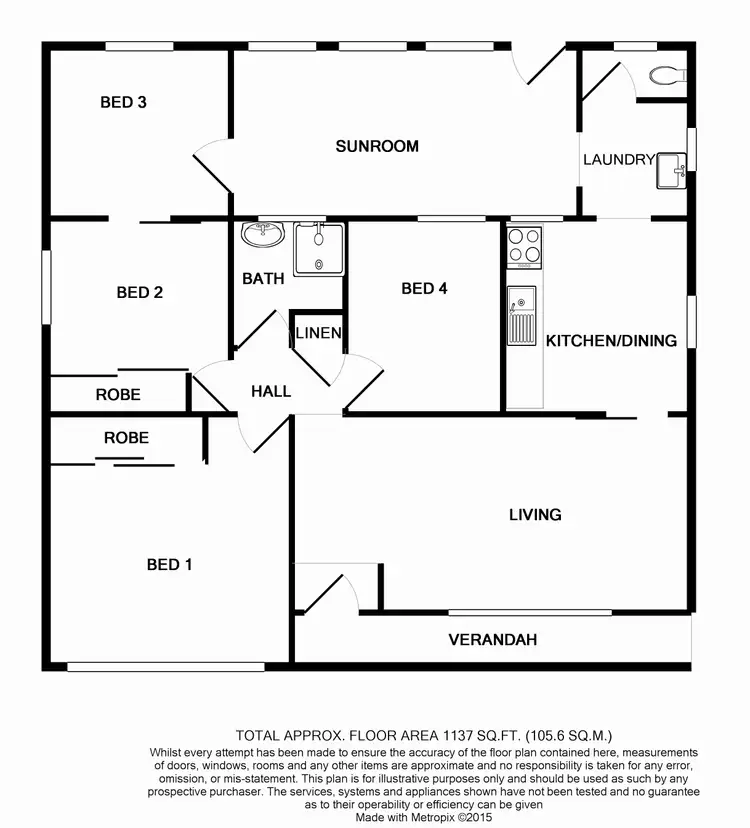 Floorplan of Homely house listing, 65 Second Avenue, Rutherford NSW 2320