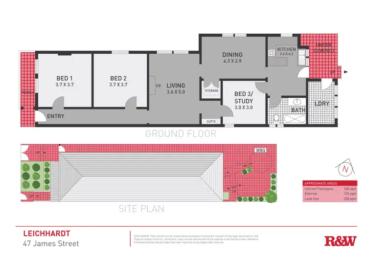 Floorplan of Homely house listing, 47 James Street, Leichhardt NSW 2040