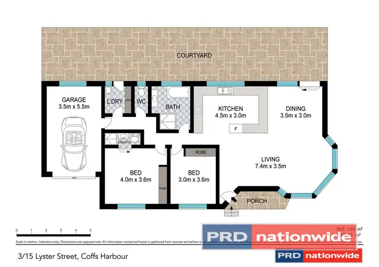 Floorplan of Homely unit listing, 3/15 Lyster Street, Coffs Harbour NSW 2450