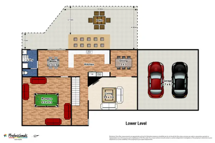 Floorplan of Homely house listing, 15 Mackay Court, Alexandra Hills QLD 4161