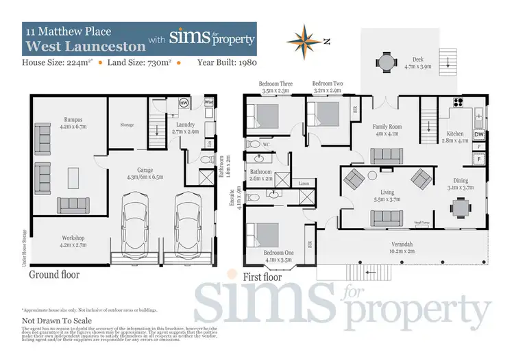 Floorplan of Homely house listing, 11 Matthew Place, West Launceston TAS 7250