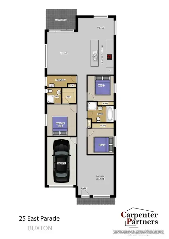 Floorplan of Homely house listing, 25 East Parade, Buxton NSW 2571