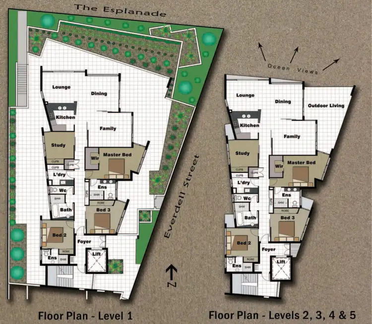 Floorplan of Homely unit listing, 2, 33 Esplanade, Bargara QLD 4670