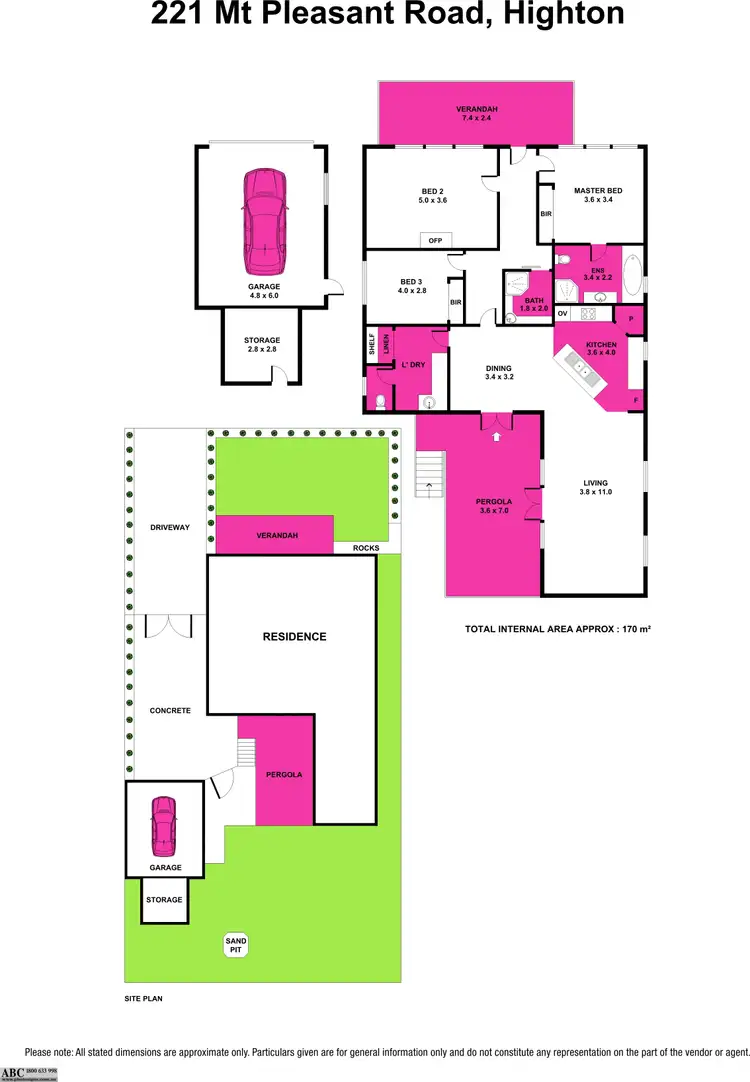 Floorplan of Homely house listing, 221 Mt Pleasant Road, Highton VIC 3216