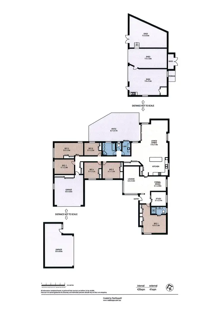 Floorplan of Homely house listing, 14 Wattlebrush Close, Bellbowrie QLD 4070