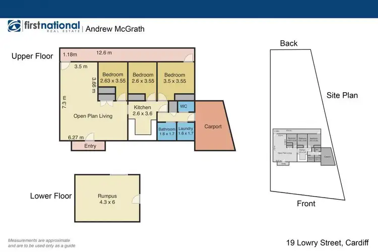 Floorplan of Homely house listing, 19 Lowry Street, Cardiff NSW 2285