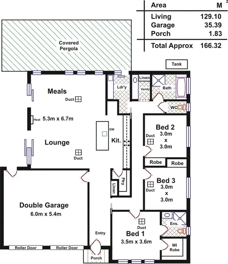 Floorplan of Homely house listing, 7 Sambell Court, Evanston Park SA 5116