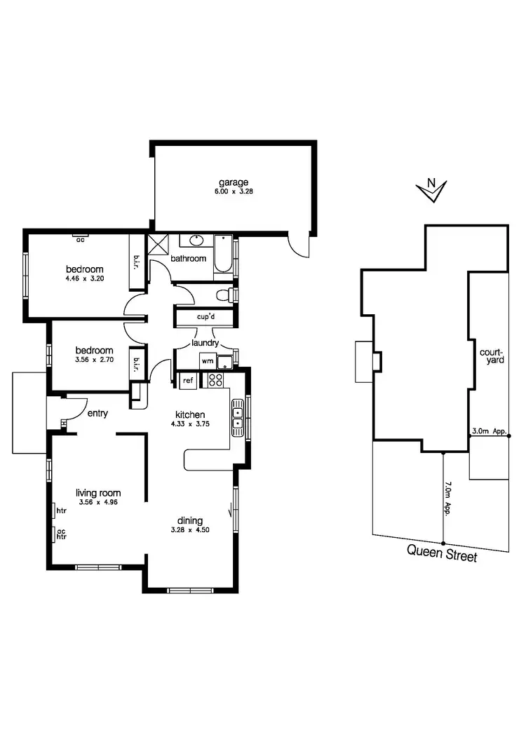 Floorplan of Homely unit listing, Address available on request