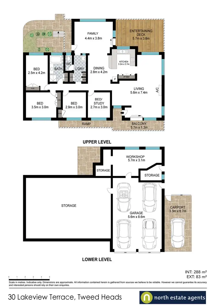 Floorplan of Homely house listing, 30 Lakeview Terrace, Bilambil Heights NSW 2486