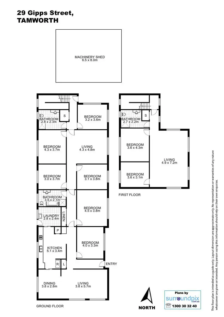 Floorplan of Homely house listing, 29 Gipps Street, Tamworth NSW 2340