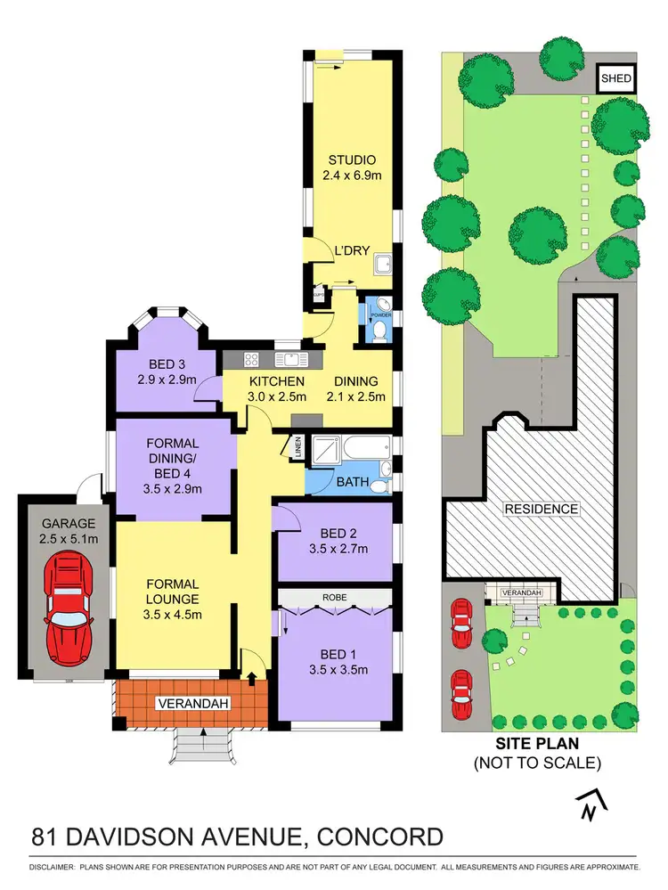 Floorplan of Homely house listing, 81 Davidson Avenue, Concord NSW 2137