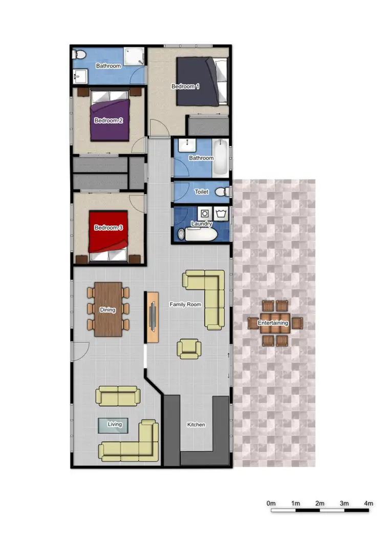Floorplan of Homely house listing, 2 Stacey Court, Crestmead QLD 4132