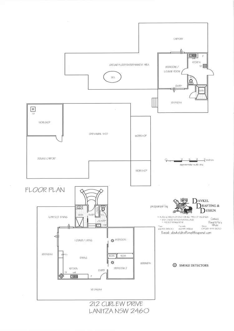 Floorplan of Homely house listing, 212 Curlew Drive, Lanitza NSW 2460
