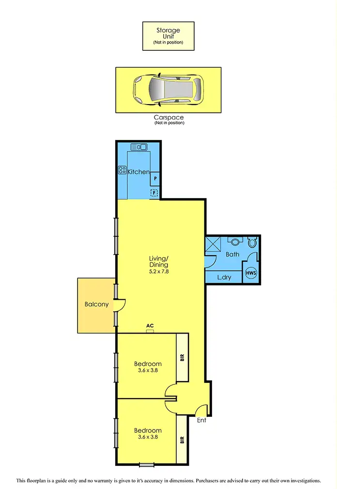 Floorplan of Homely apartment listing, 309 Gatehouse Place, Maribyrnong VIC 3032