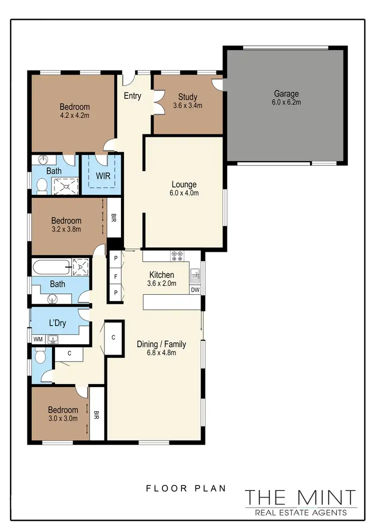 Floorplan of Homely house listing, 14 Water Pepper Court, South Morang VIC 3752