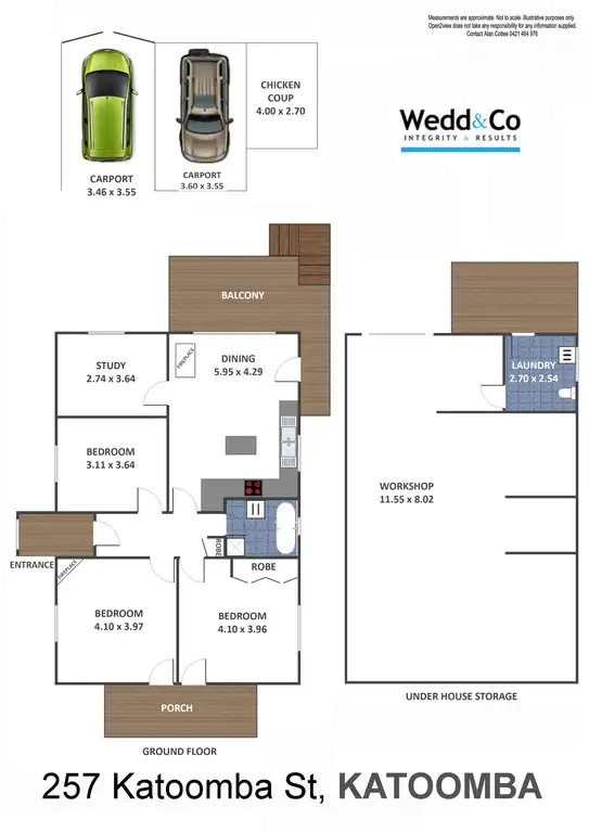 Floorplan of Homely house listing, 257 Katoomba Street, Katoomba NSW 2780