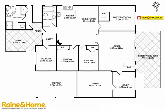 Floorplan of Homely house listing, 16 James Crescent, Kings Point NSW 2539