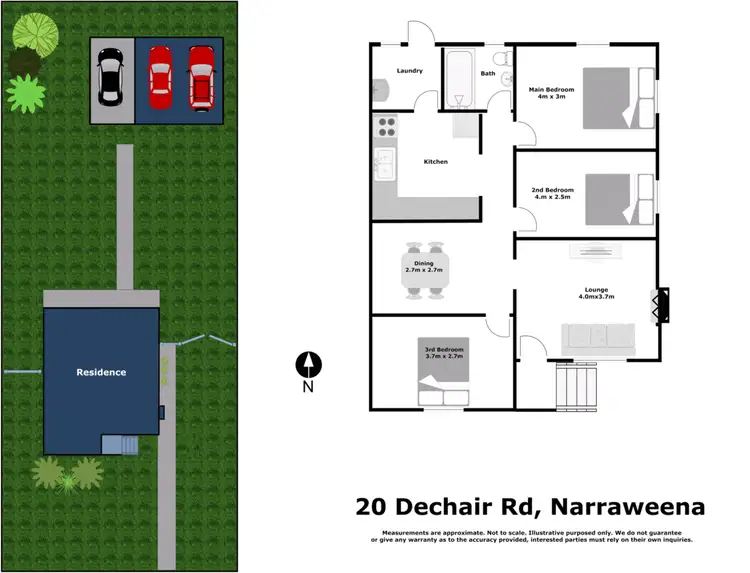 Floorplan of Homely house listing, 20 De Chair Rd, Narraweena NSW 2099