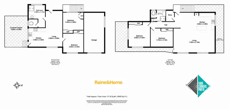 Floorplan of Homely house listing, 1 Bellbird Close, Mollymook NSW 2539