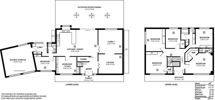 Floorplan of Homely house listing, 19 Kareda Drive, Campbelltown SA 5074