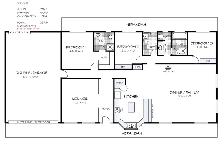 Floorplan of Homely house listing, 20 Lipizzaner Drive, Hindmarsh Valley SA 5211