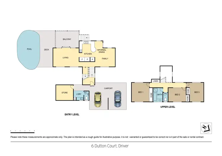 Floorplan of Homely house listing, 6 Dutton Court, Driver NT 830