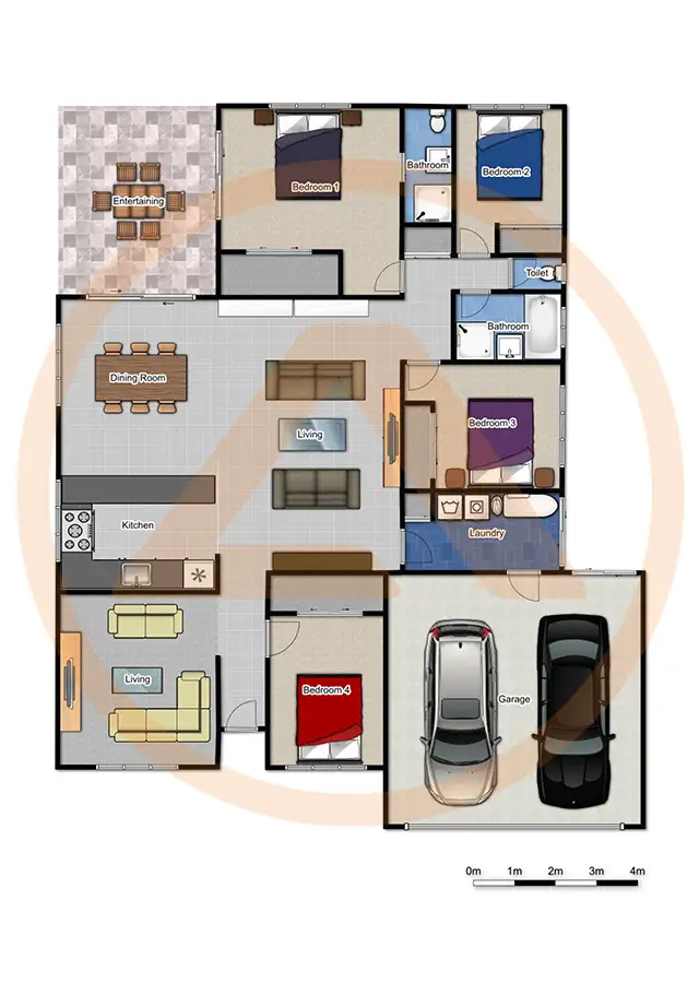 Floorplan of Homely house listing, 11 Weir Close, Berrinba QLD 4117