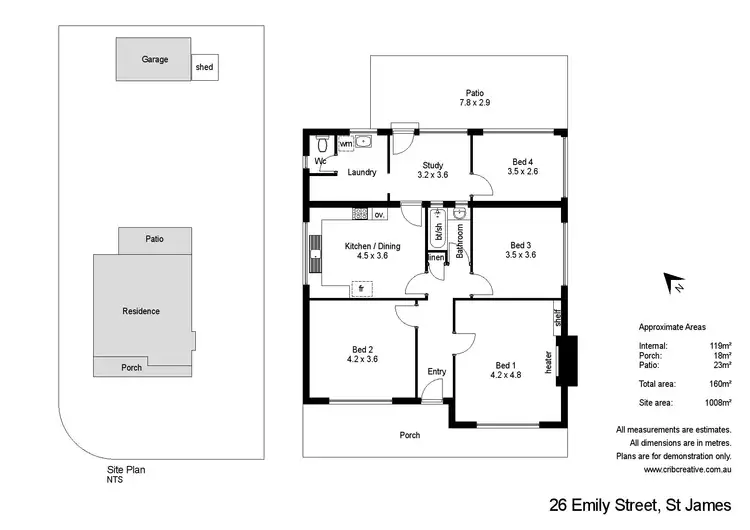 Floorplan of Homely house listing, 26 Emily Street, St James WA 6102