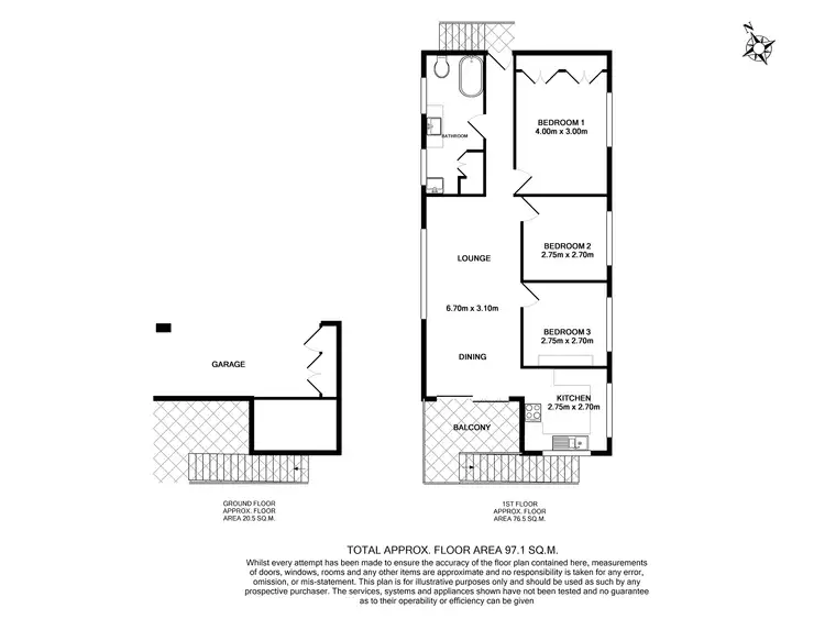 Floorplan of Homely unit listing, 3/17 Albert Street, Annerley QLD 4103