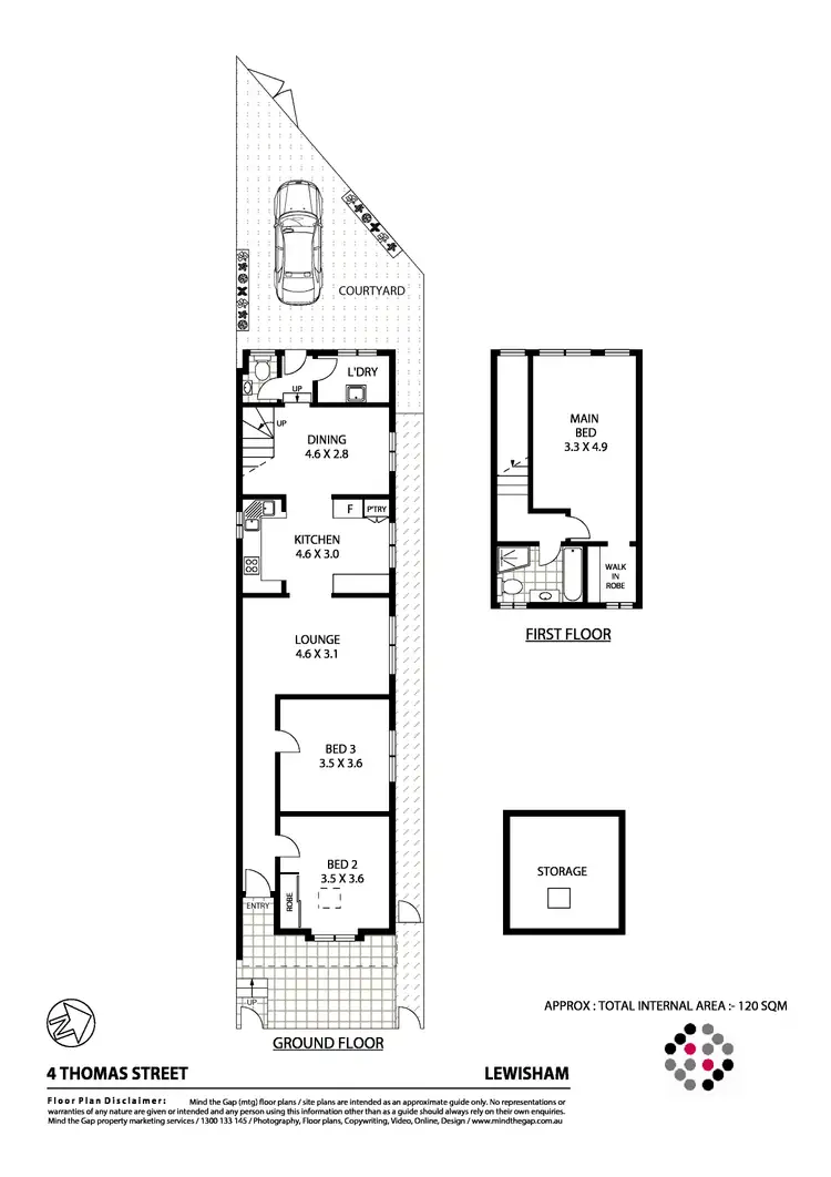 Floorplan of Homely house listing, 4 Thomas Street, Lewisham NSW 2049