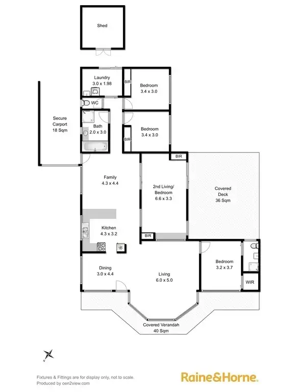 Floorplan of Homely house listing, 42 Woodleigh Drive, Oakdowns TAS 7019